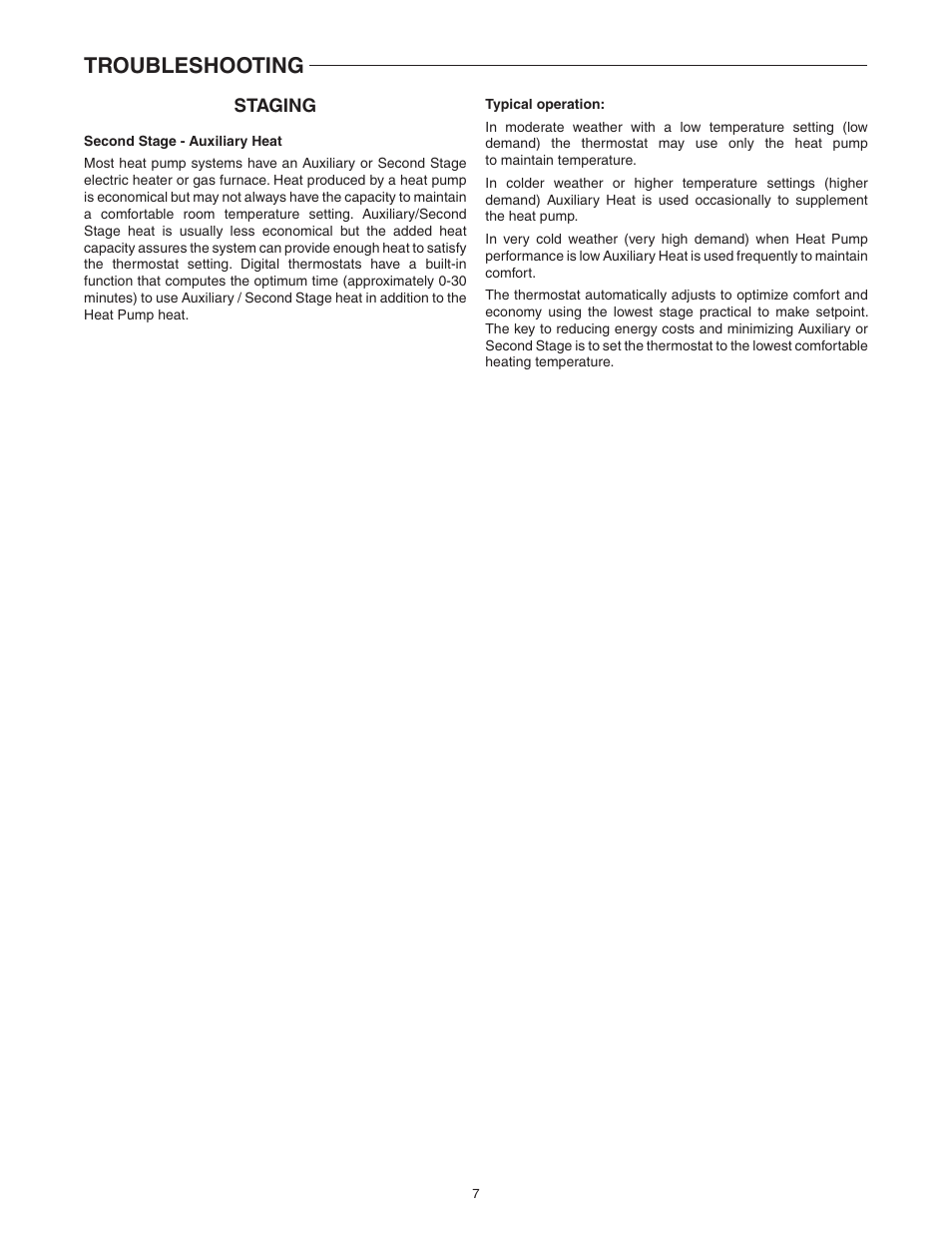 Troubleshooting | White Rodgers 1F89-0211 User Manual | Page 7 / 16