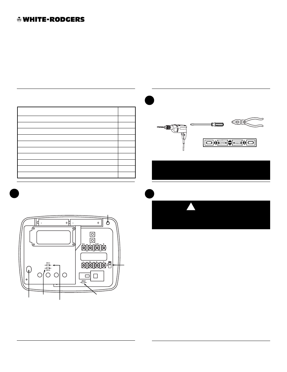 White Rodgers 1F79 User Manual | 6 pages