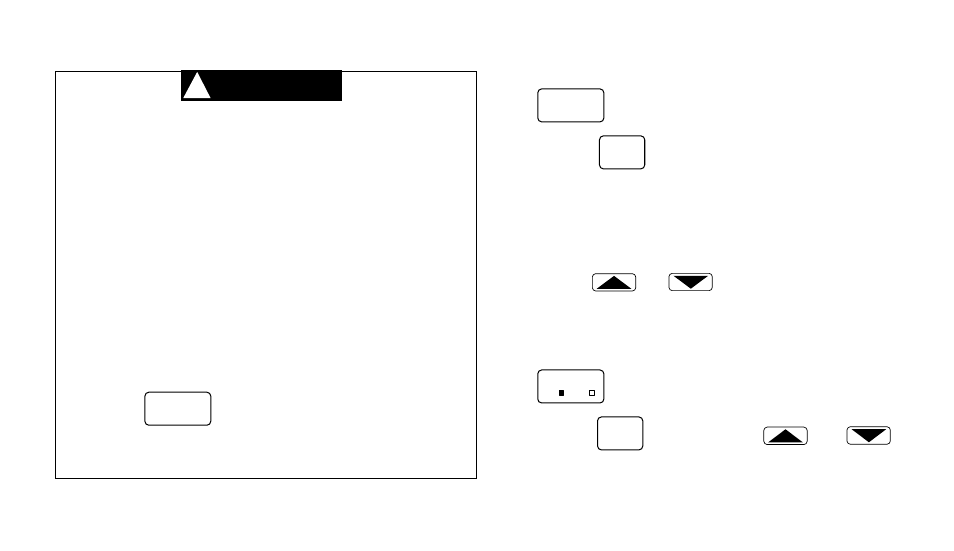Caution | White Rodgers 1F97W-71 User Manual | Page 29 / 40