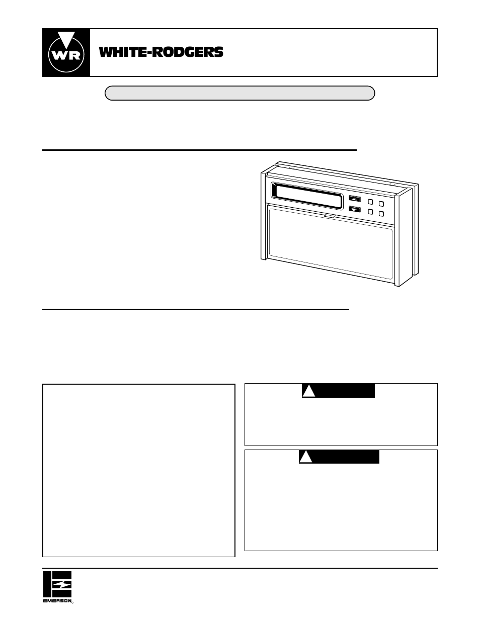White Rodgers 1F94-71 User Manual | 8 pages