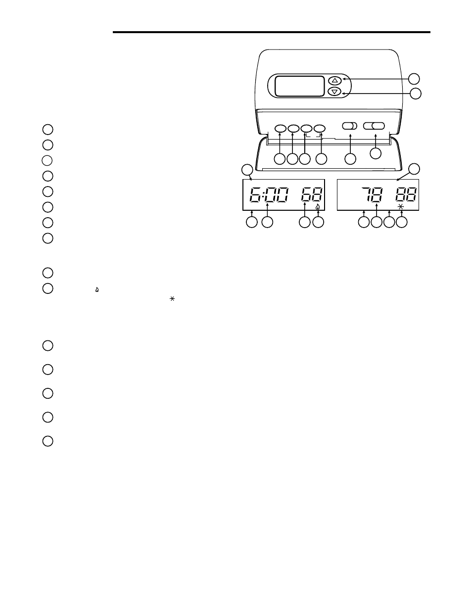 Operation, Configuration menu, The thermostat buttons and switches | The display | White Rodgers 1F87-251 User Manual | Page 4 / 8