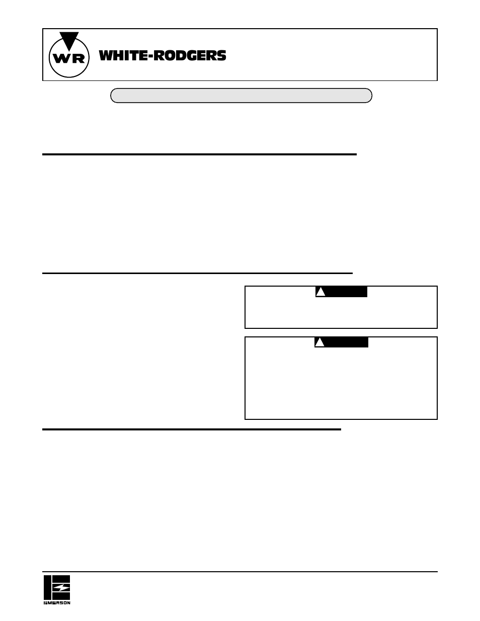 White Rodgers 1F84-51 User Manual | 8 pages