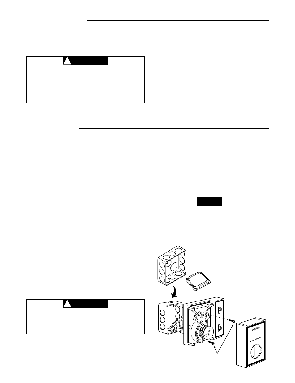 Specifications, Caution ! installation, Caution | Select thermostat location, Install thermostat | White Rodgers 1A11-2 User Manual | Page 2 / 4