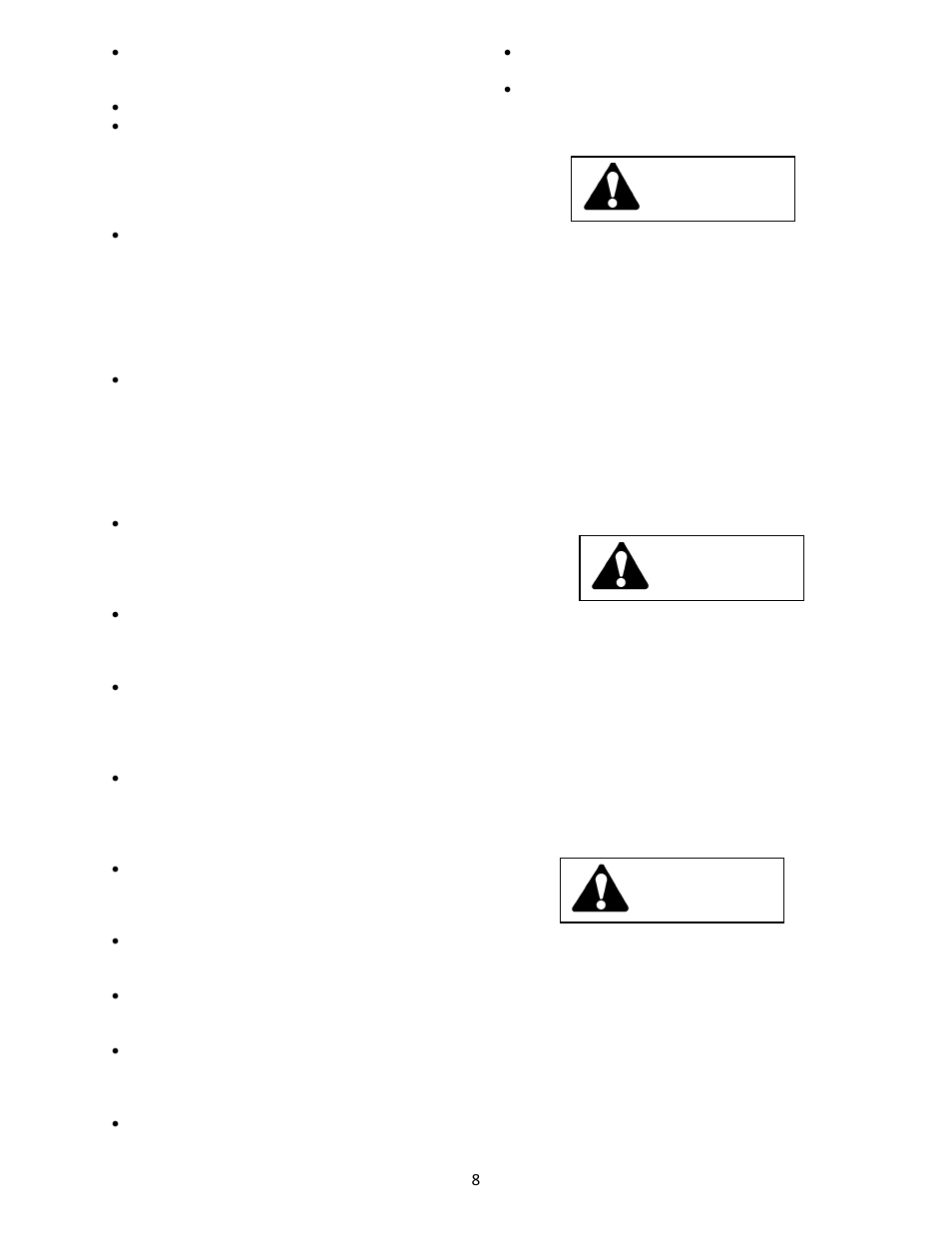 Warning | Wright Manufacturing STEAM MASTER 4214 User Manual | Page 8 / 24