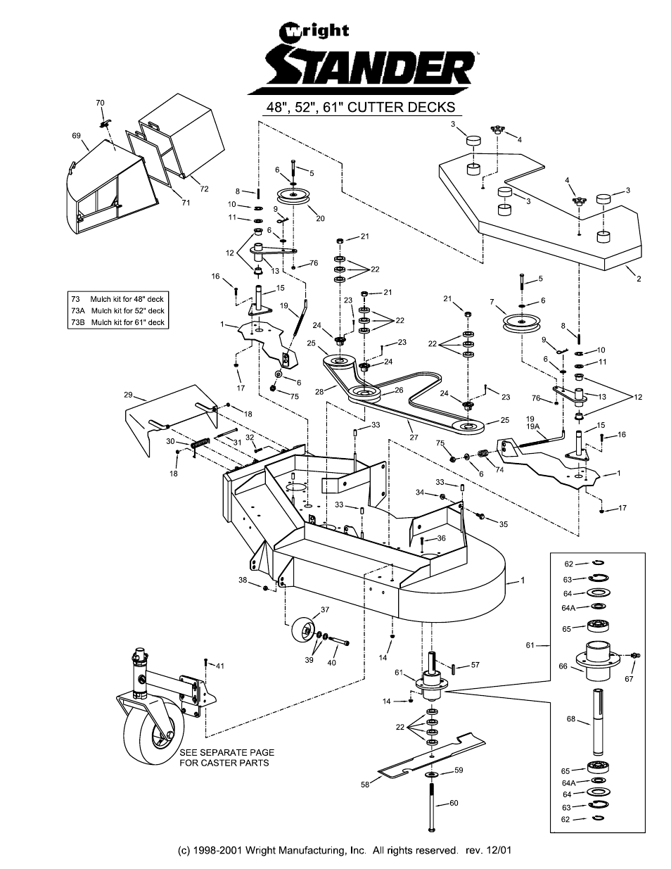 Wright Manufacturing Stander 61 User Manual | Page 3 / 13