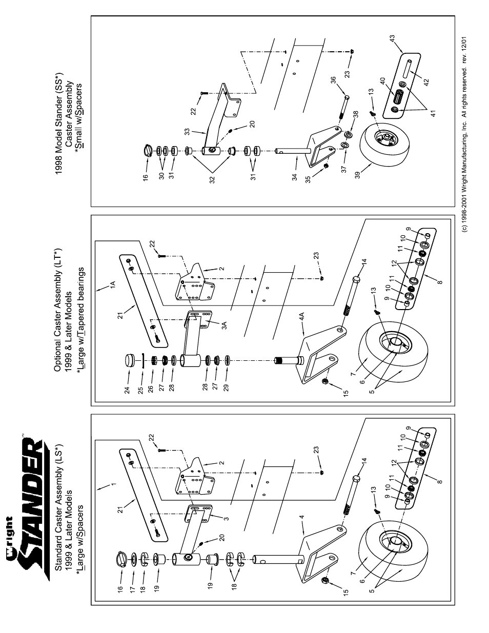 Wright Manufacturing Stander 61 User Manual | Page 5 / 13