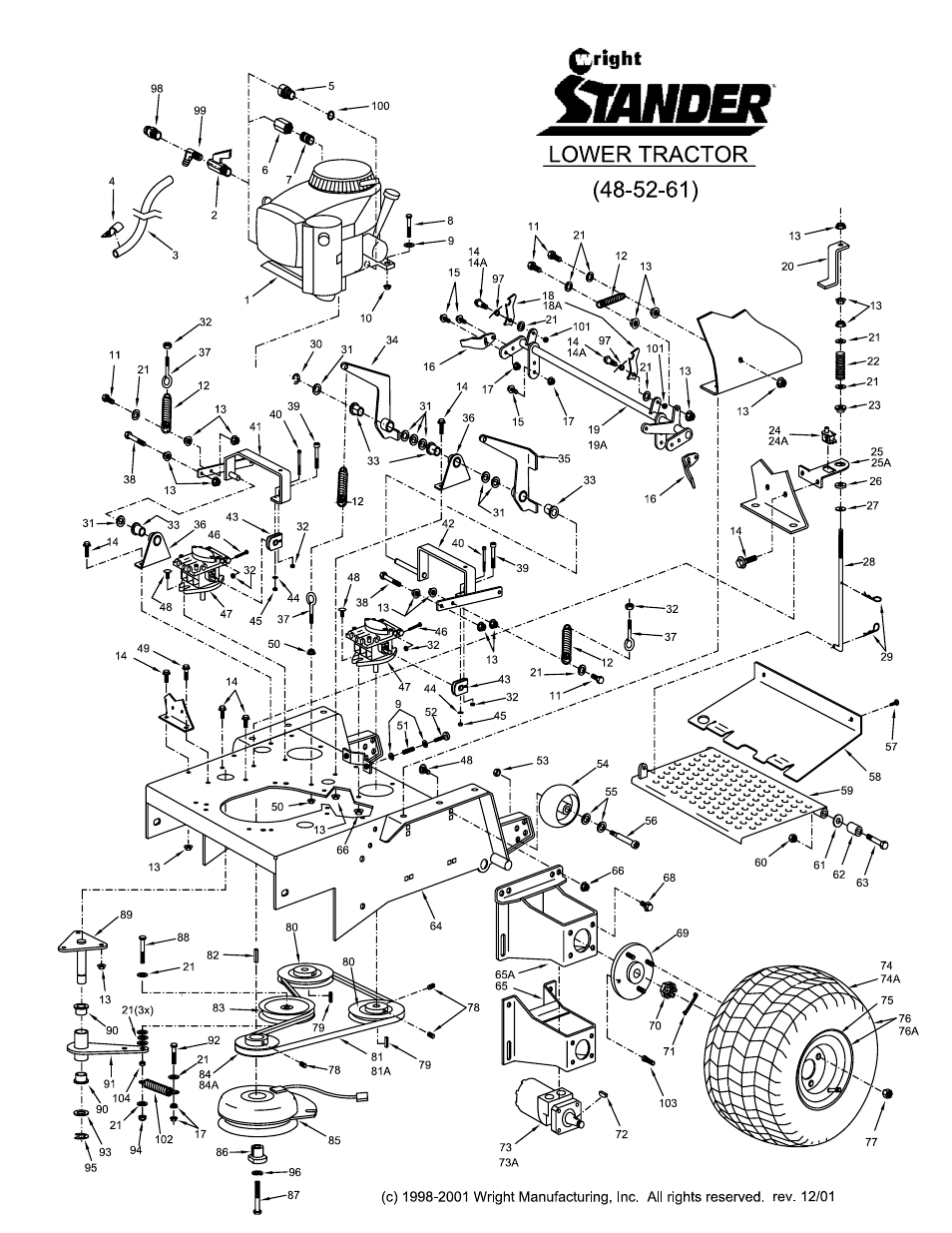 Wright Manufacturing Stander 61 User Manual | Page 7 / 13