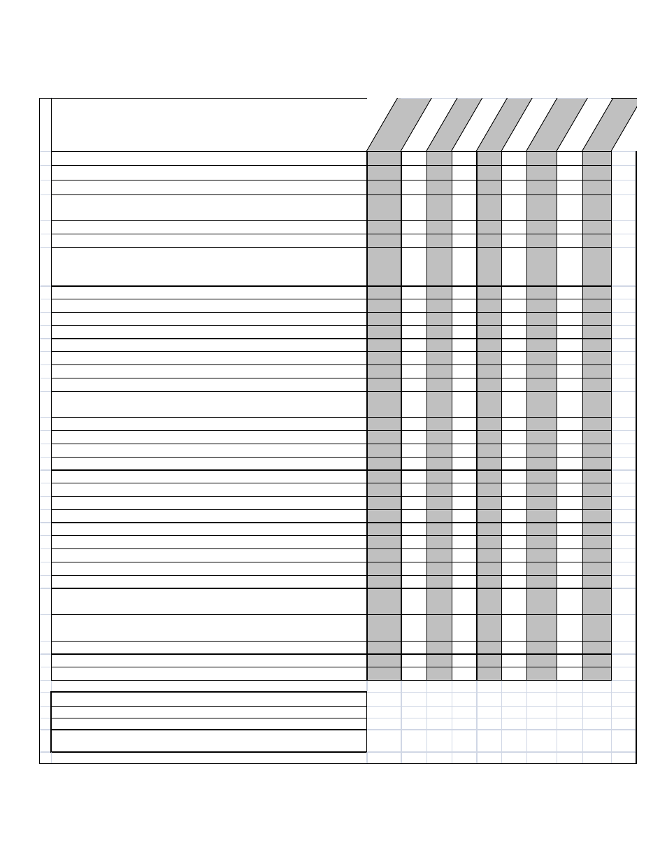 Maintenance interval chart | Wright Manufacturing 14SH654 User Manual | Page 21 / 28