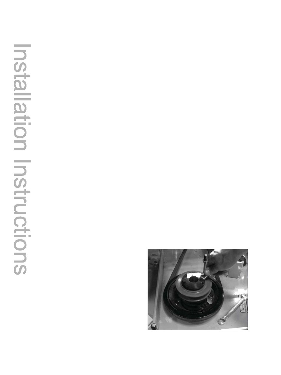 Before you begin, Deck preparation and pulley installation | Wright Manufacturing 98320008 User Manual | Page 6 / 22