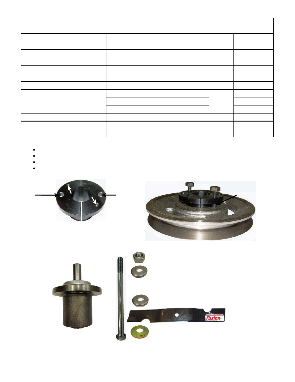 Torque specifications | Wright Manufacturing 54956 User Manual | Page 18 / 32