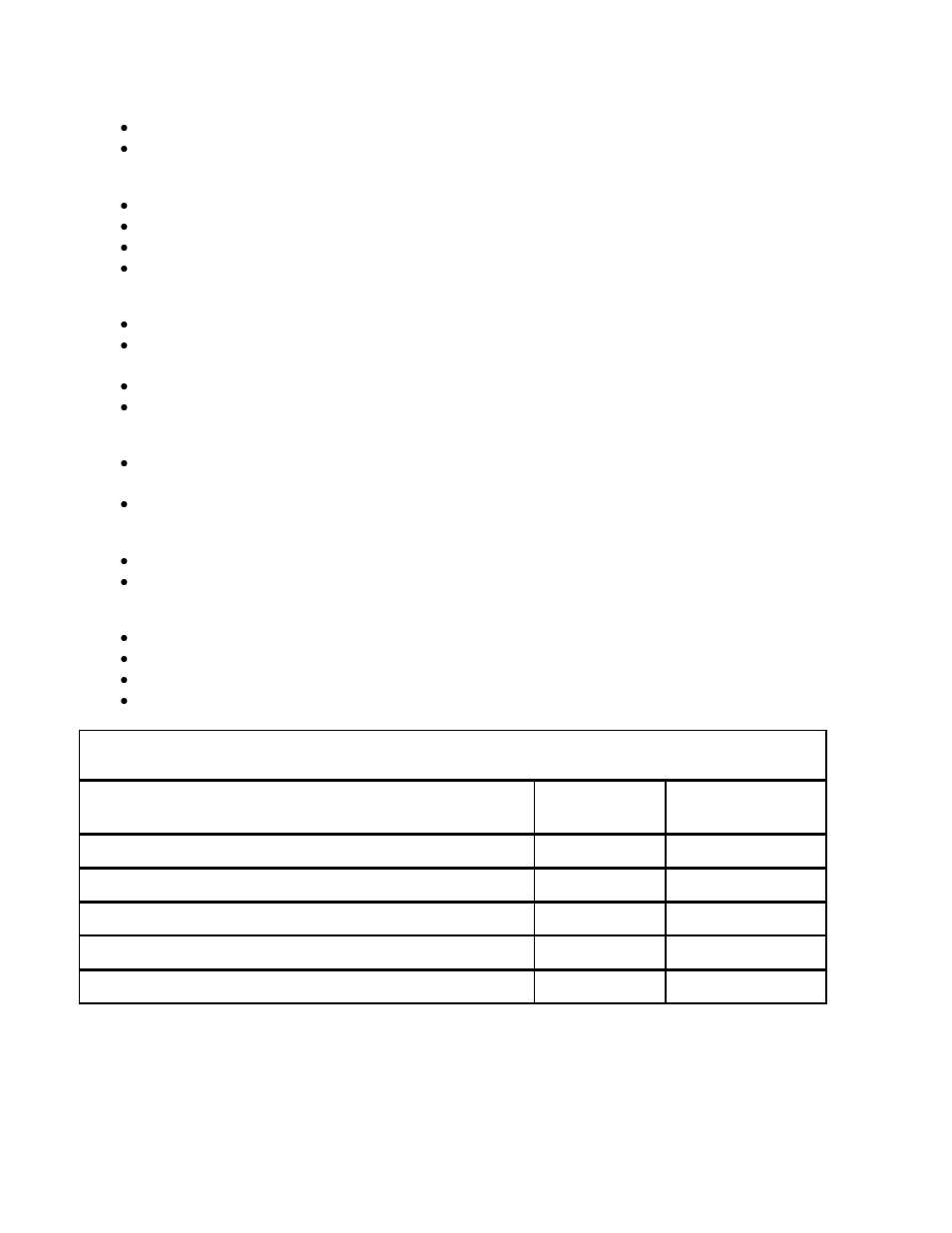 Torque specifications 2 specifications | Wright 54700 and higher User Manual | Page 12 / 40