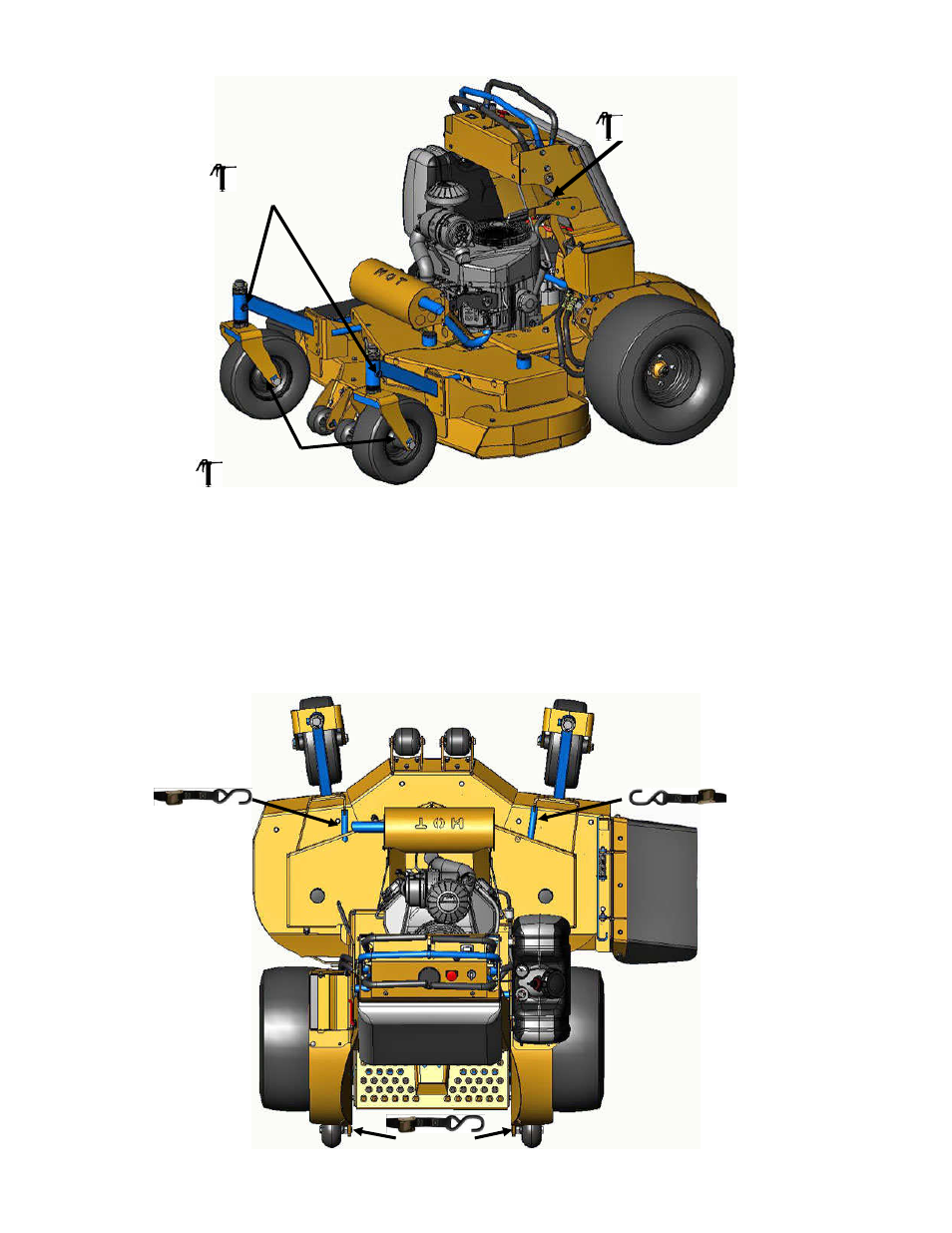 11 battery service, 12 tie down locations | Wright 54700 and higher User Manual | Page 25 / 40