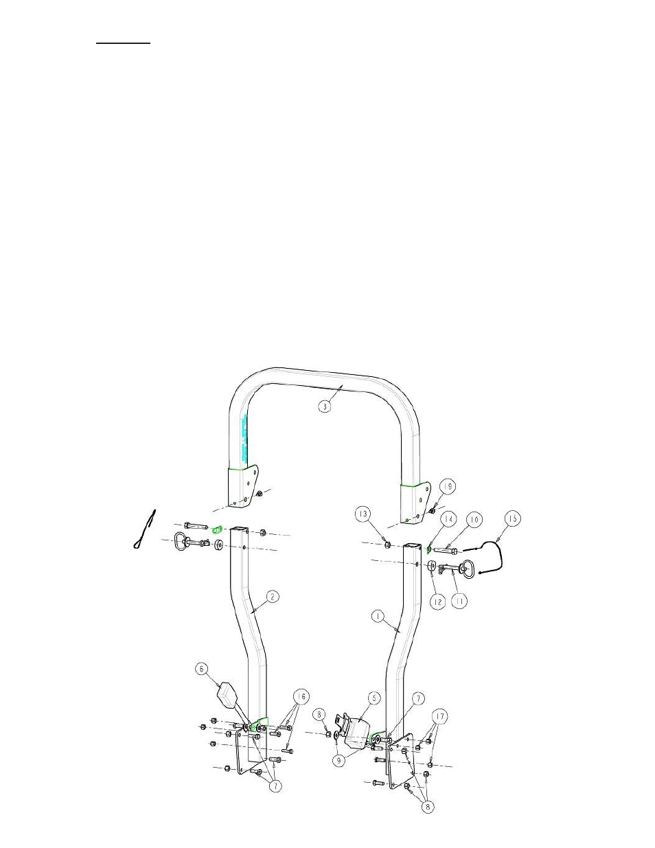 Wright Manufacturing Roll Over Protective Structure 98210001 User Manual | Page 3 / 6