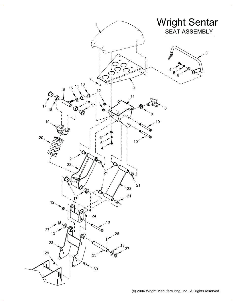Wright Manufacturing Sentar 31423 User Manual | Page 17 / 24