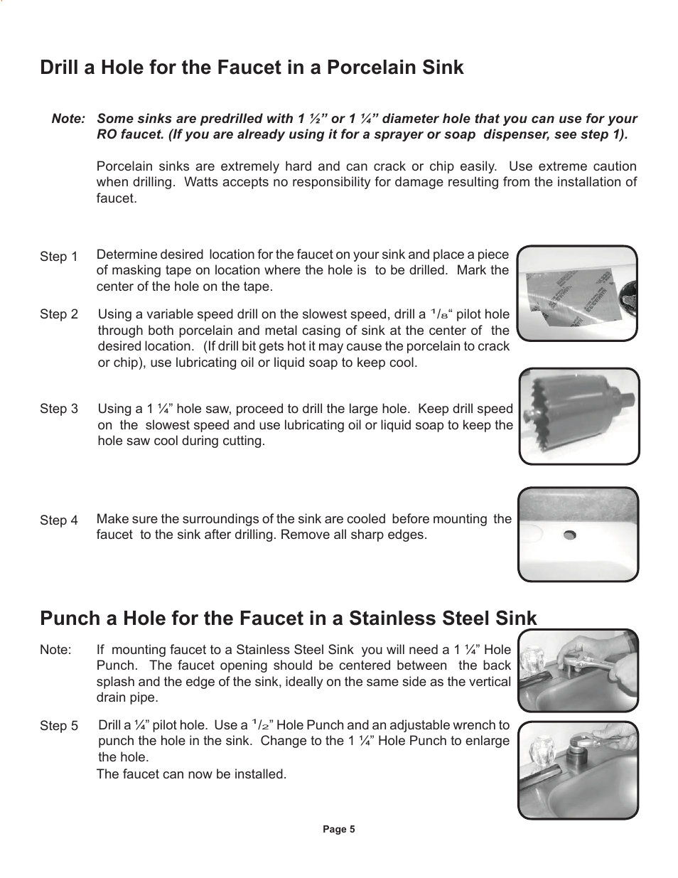 Watts Radiant WQC4 RO User Manual | Page 5 / 20