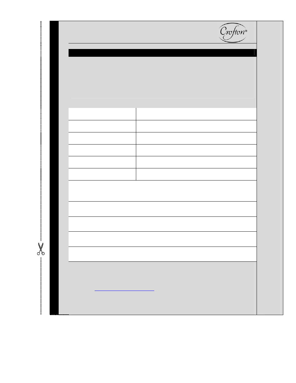 Warranty card | Wachsmuth & Krogmann Item# 7256 User Manual | Page 13 / 14
