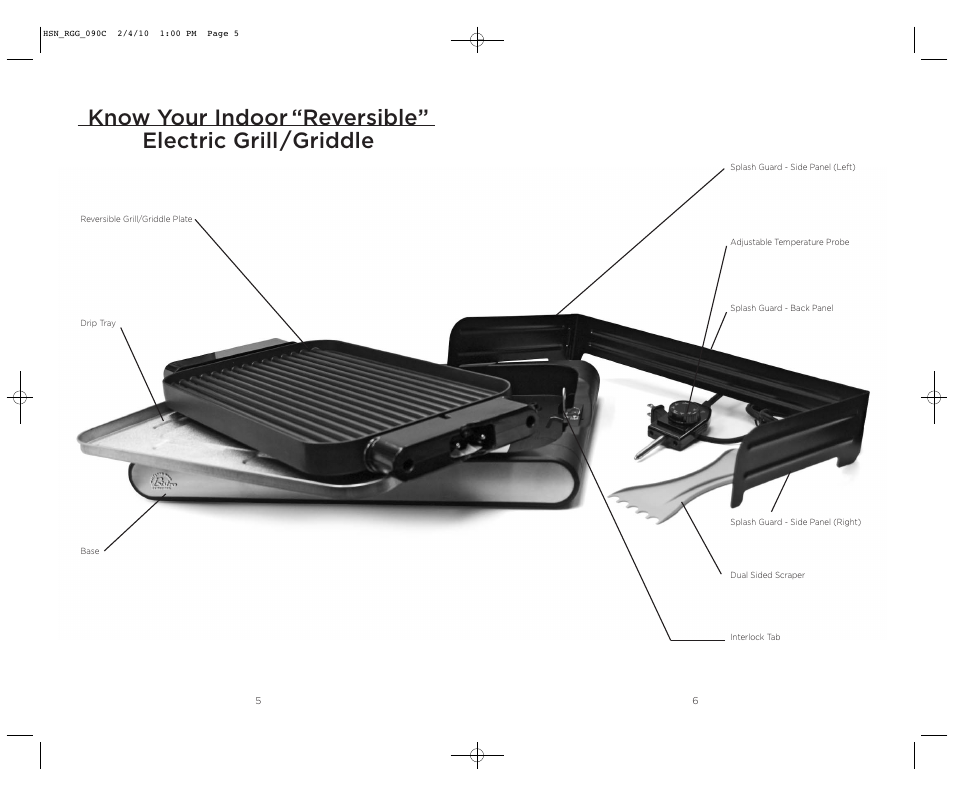 Wolfgang Puck BRGG0090 User Manual | Page 4 / 16