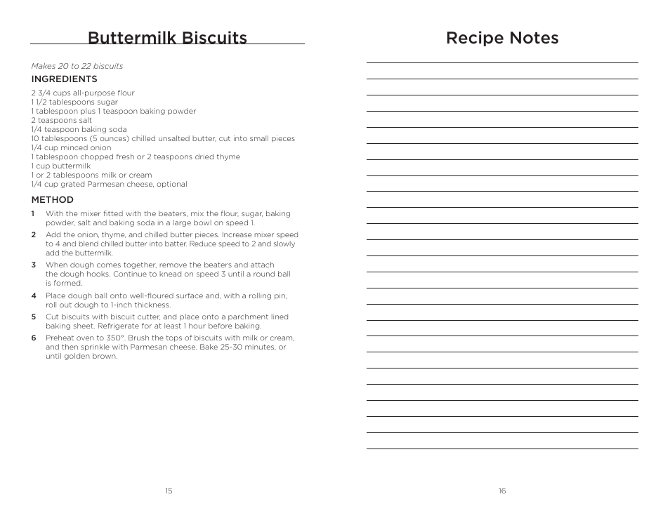 Buttermilk biscuits | Wolfgang Puck BHM00240 User Manual | Page 9 / 10