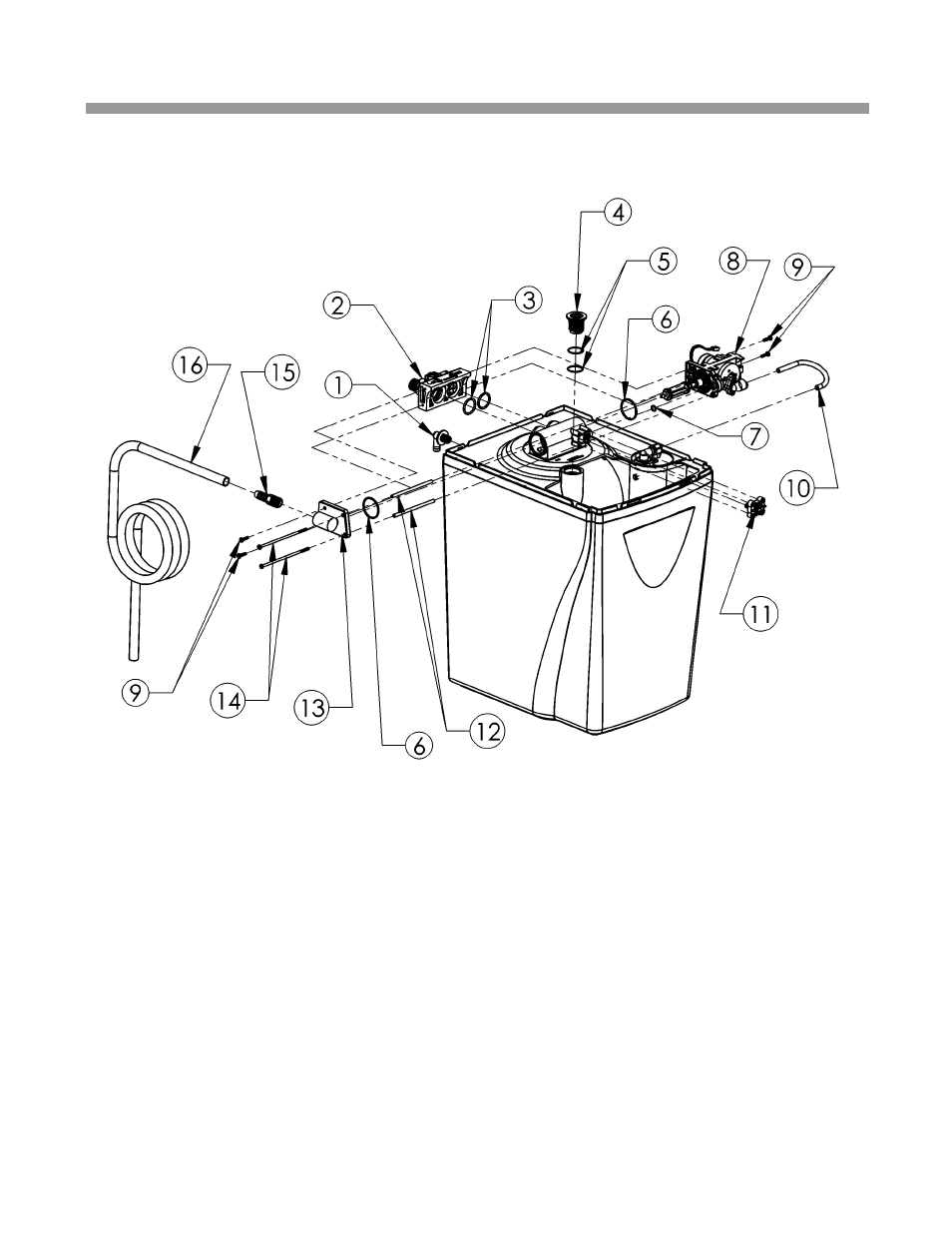 Care, maintenance and parts, Figure 12 - cabinet and assemblies | Water Boss 900 User Manual | Page 19 / 32