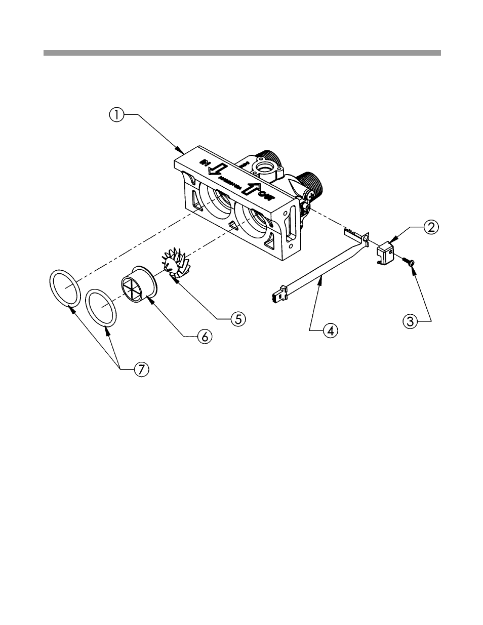 Care, maintenance and parts, Figure 14 - i/o adapter assembly 19 | Water Boss 900 User Manual | Page 21 / 32