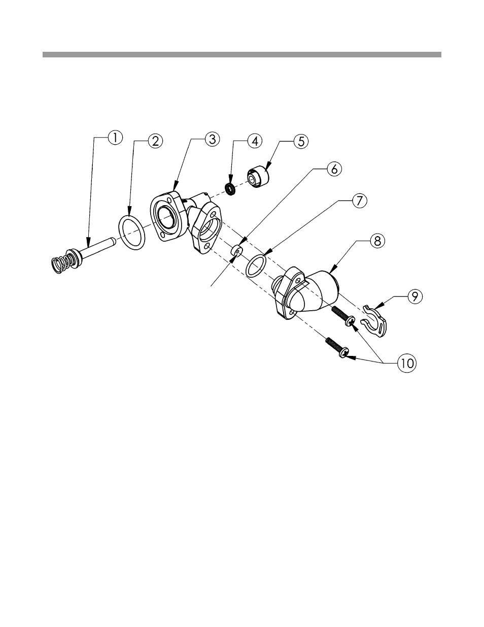 Care, maintenance and parts, Figure 16 - brine valve housing assembly 21 | Water Boss 900 User Manual | Page 23 / 32