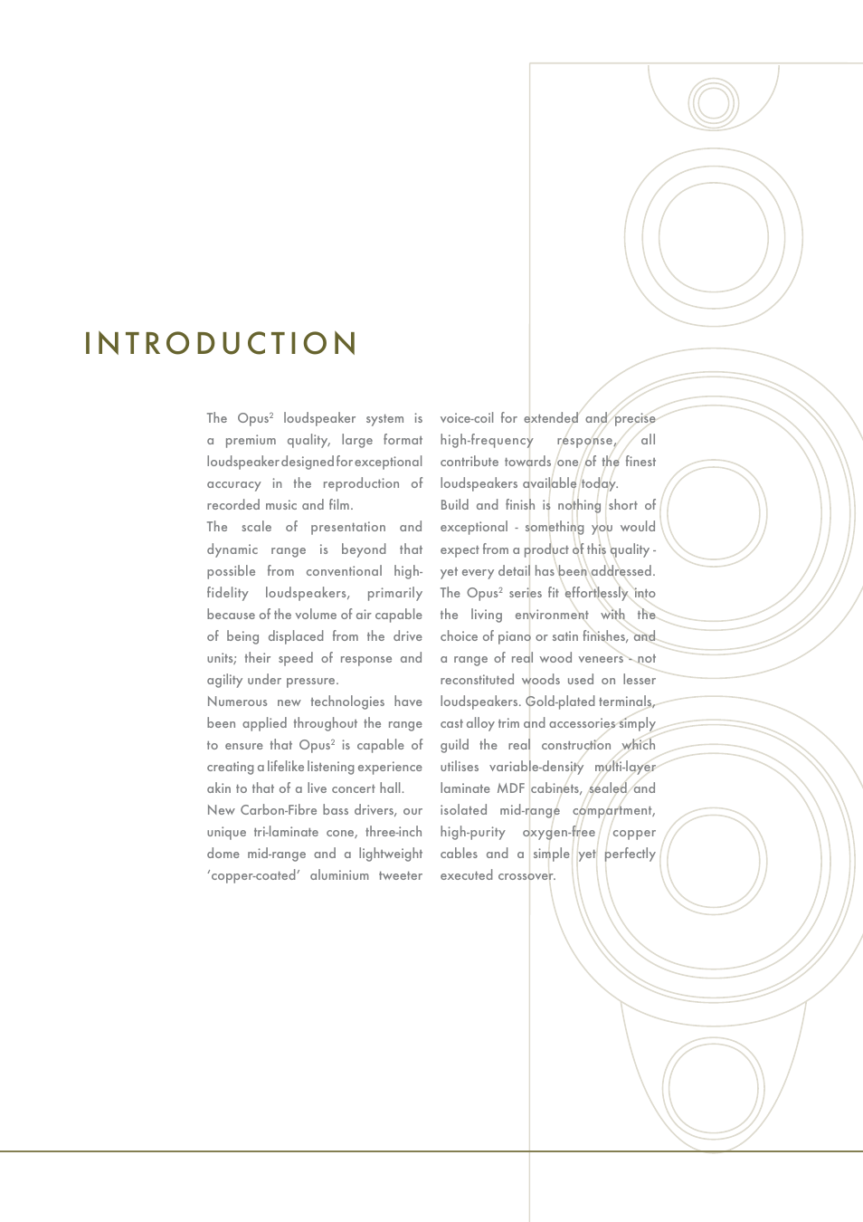 Wharfedale Opus2 User Manual | Page 3 / 20