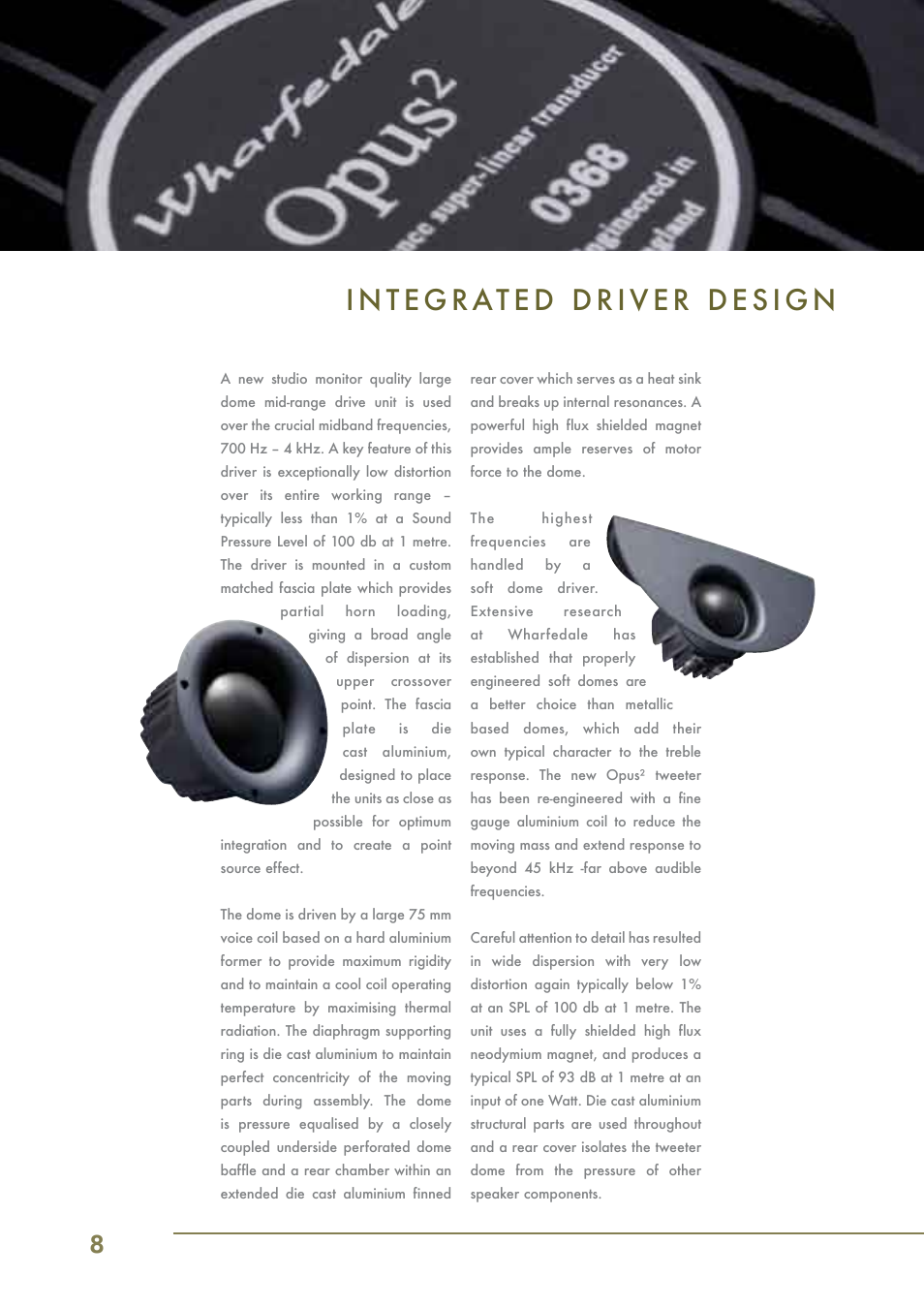 Wharfedale Opus2 User Manual | Page 8 / 20