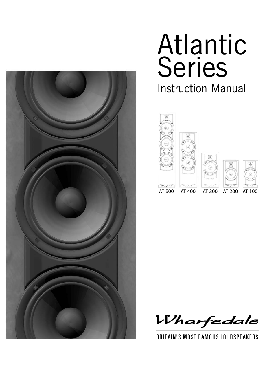 Wharfedale Atlantic AT-100 User Manual | 6 pages