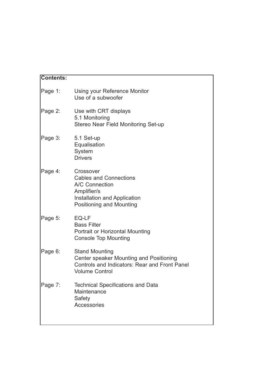 Wharfedale DIAMOND 8.1 PRO User Manual | Page 3 / 12
