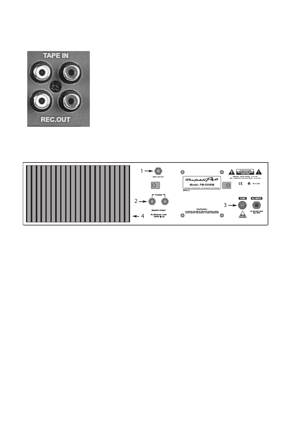 Wharfedale PM600 RM User Manual | Page 7 / 12