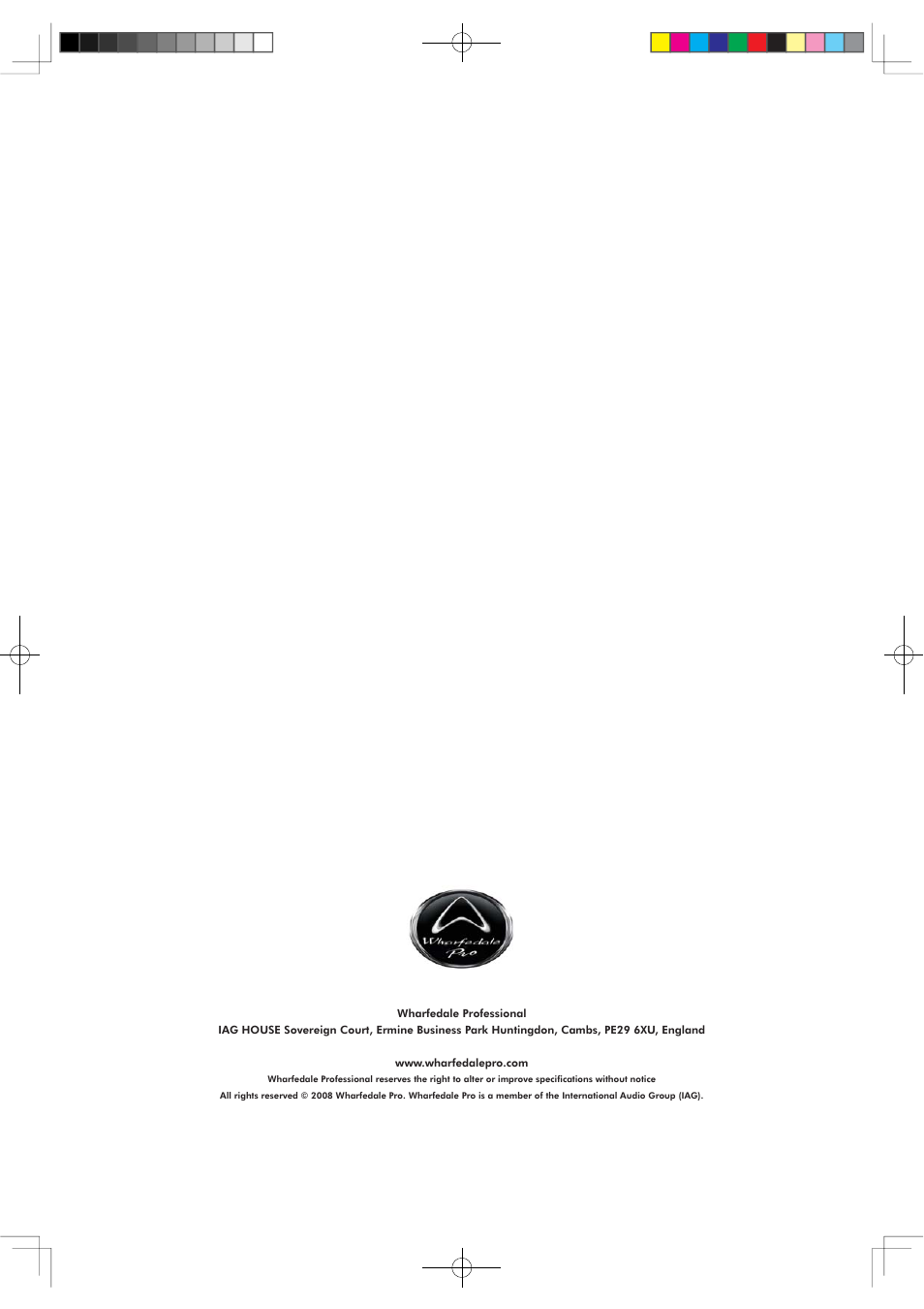 Wharfedale Titan Sub A15 User Manual | Page 32 / 33