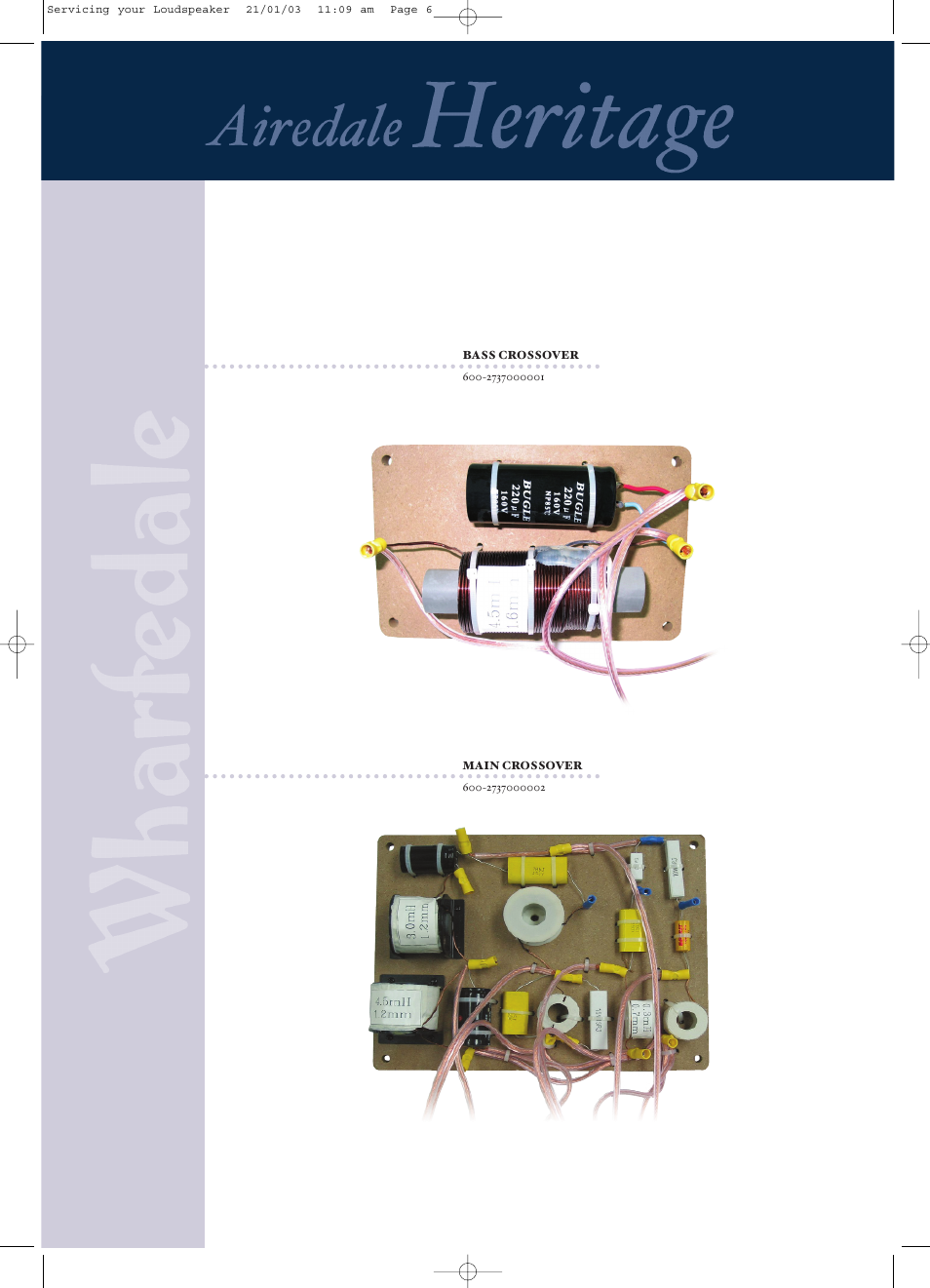 Wharfedale PANTONE 539 User Manual | Page 25 / 27