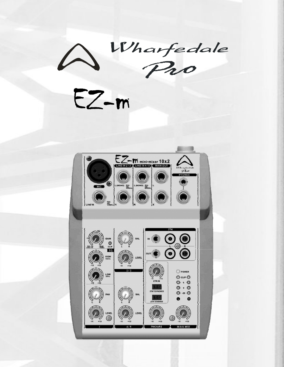 Wharfedale EZ-M 10X2 User Manual | 14 pages