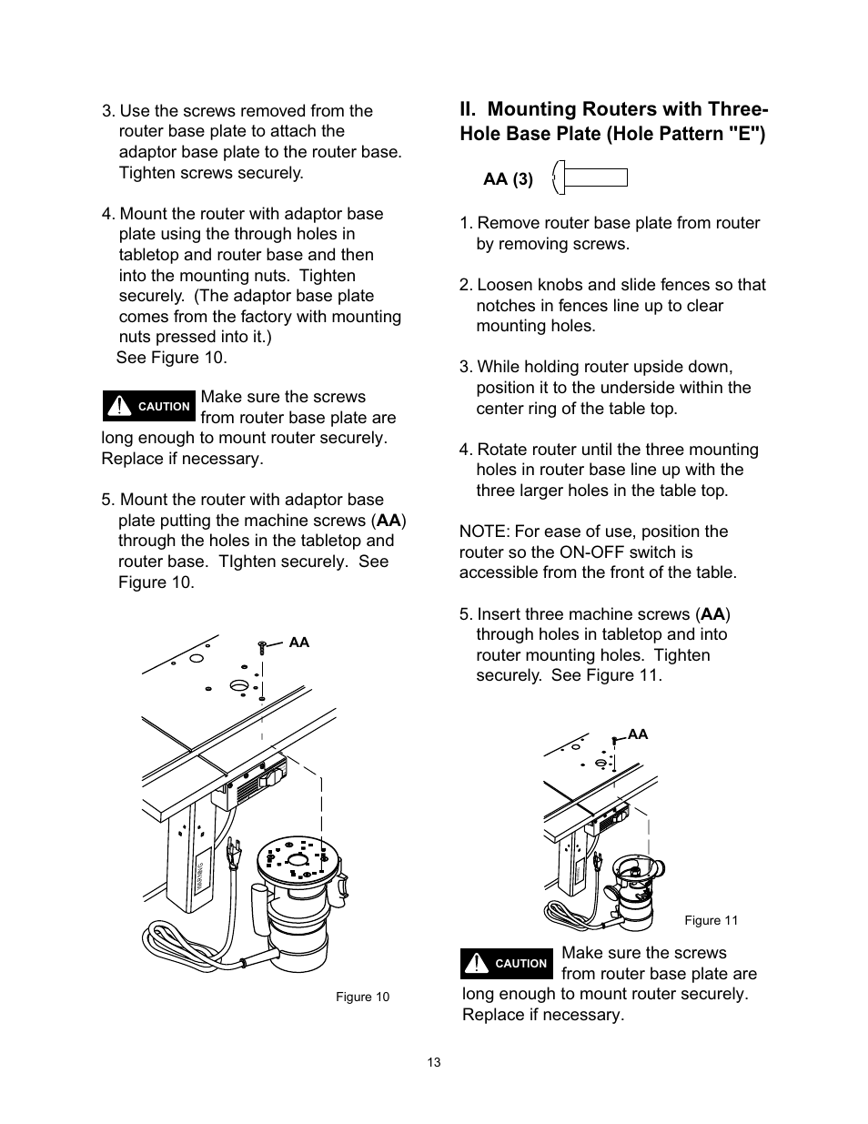Aa (3) | Wolfcraft 6157 User Manual | Page 13 / 52