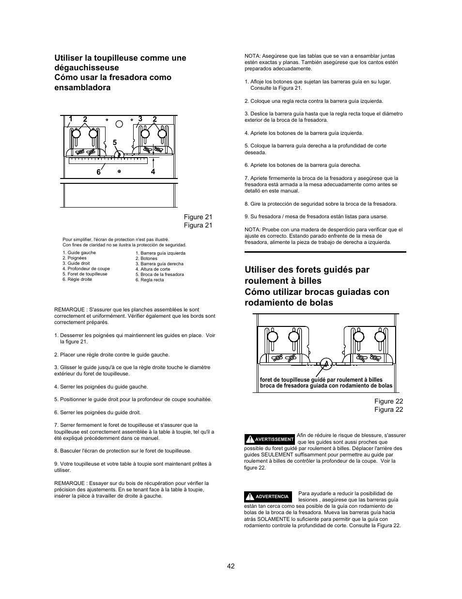 Wolfcraft 6157 User Manual | Page 42 / 52