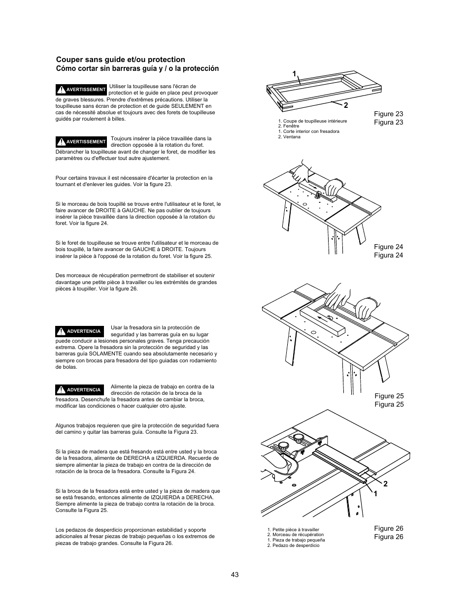 Wolfcraft 6157 User Manual | Page 43 / 52