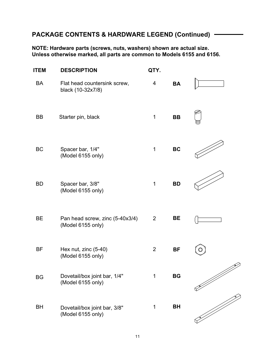 Wolfcraft 6155 User Manual | Page 11 / 92