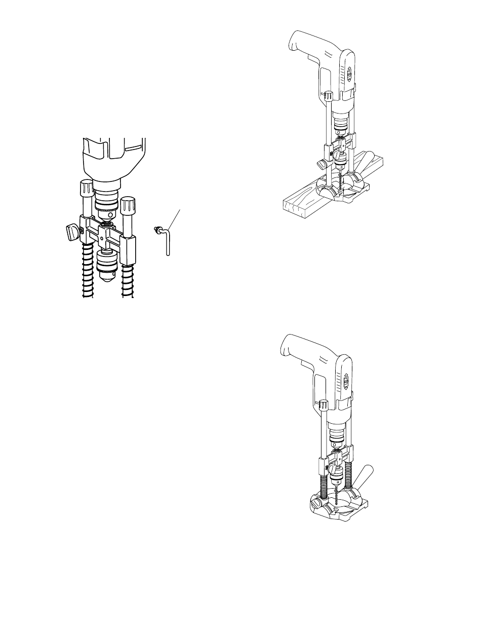 Operating instructions, Attaching and removing your drill | Wolfcraft 4525 User Manual | Page 4 / 12