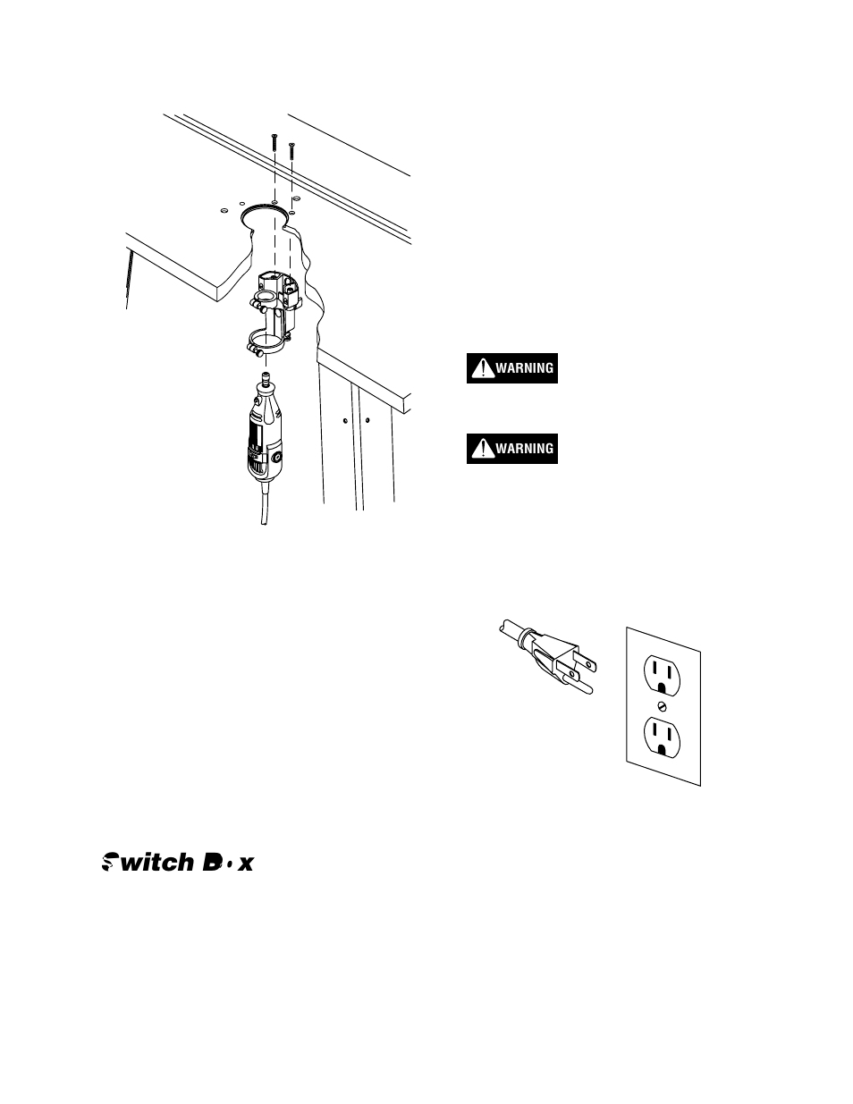 Switch box | Wolfcraft 6151 User Manual | Page 9 / 40