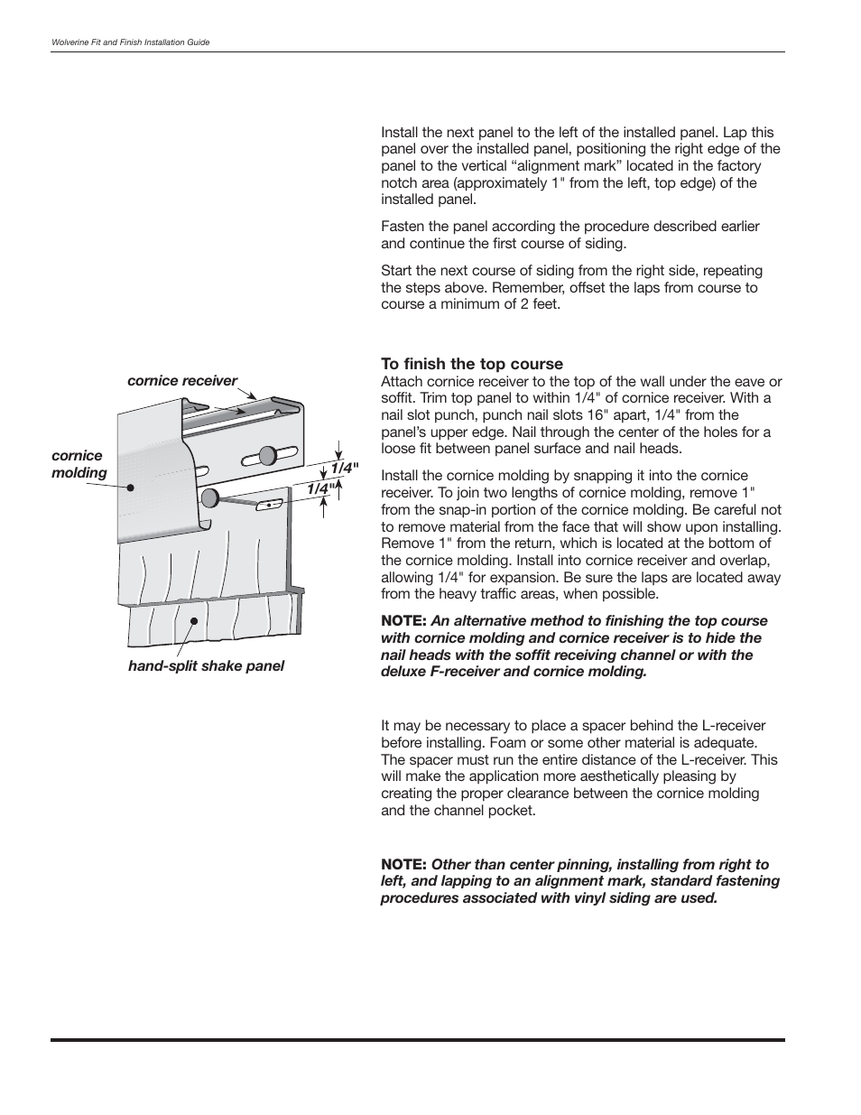 Wolverine Siding and Vinyl Carpentry Soffit and Decorative Trim User Manual | Page 103 / 117