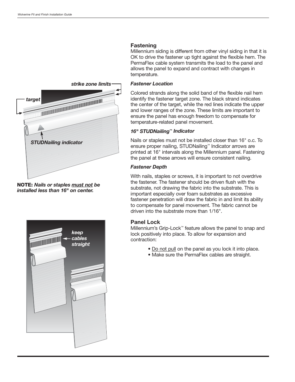 Wolverine Siding and Vinyl Carpentry Soffit and Decorative Trim User Manual | Page 105 / 117