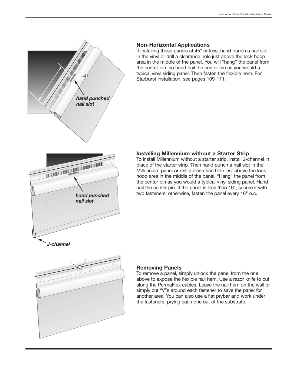 Wolverine Siding and Vinyl Carpentry Soffit and Decorative Trim User Manual | Page 106 / 117