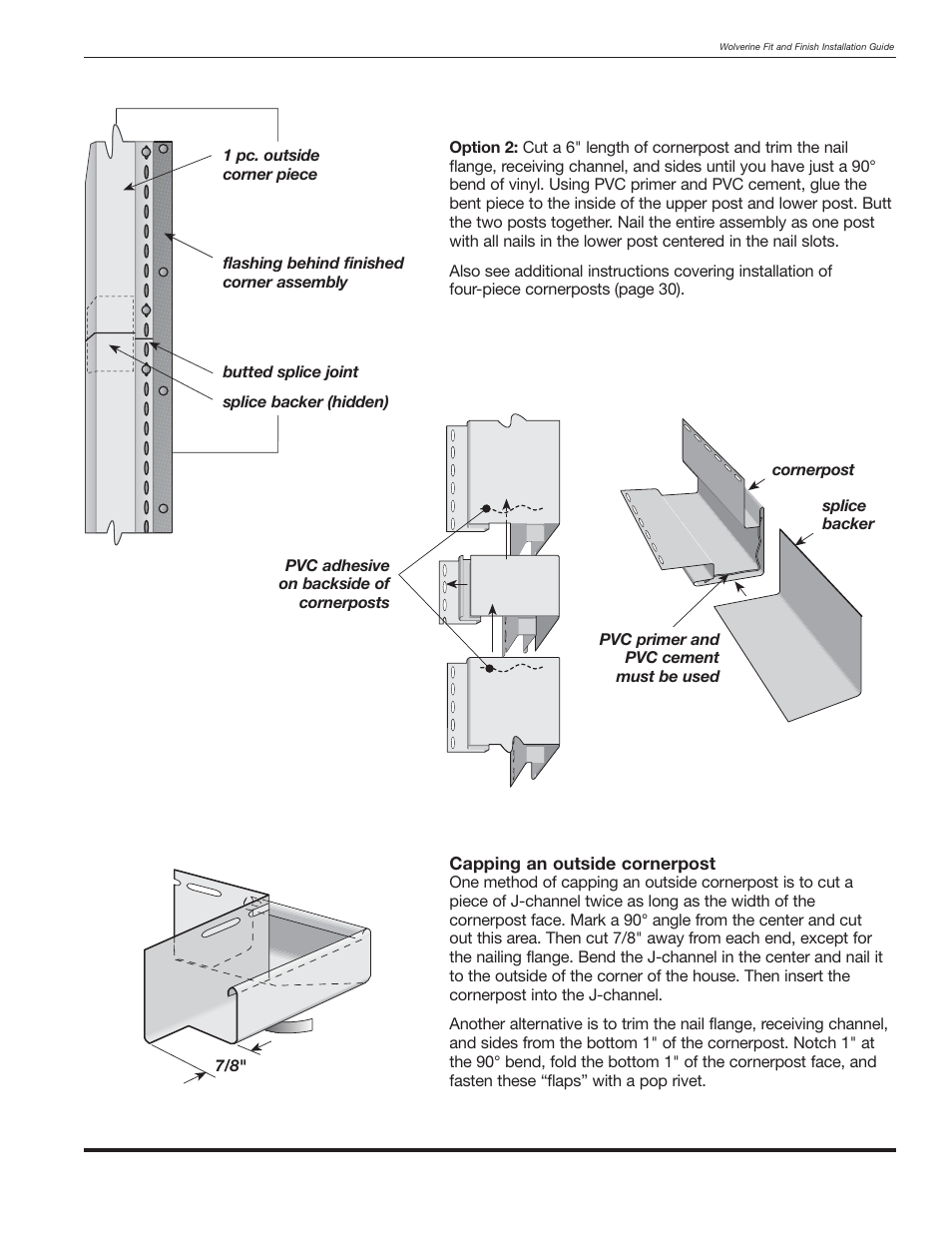 Wolverine Siding and Vinyl Carpentry Soffit and Decorative Trim User Manual | Page 30 / 117