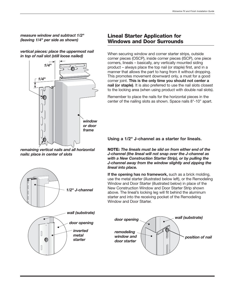 Wolverine Siding and Vinyl Carpentry Soffit and Decorative Trim User Manual | Page 42 / 117