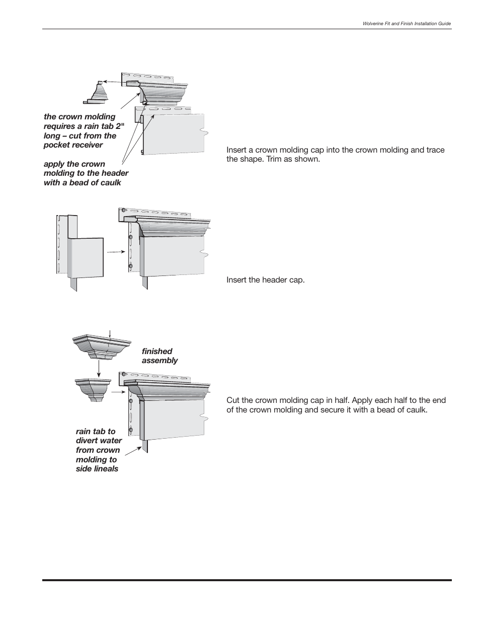 Wolverine Siding and Vinyl Carpentry Soffit and Decorative Trim User Manual | Page 54 / 117