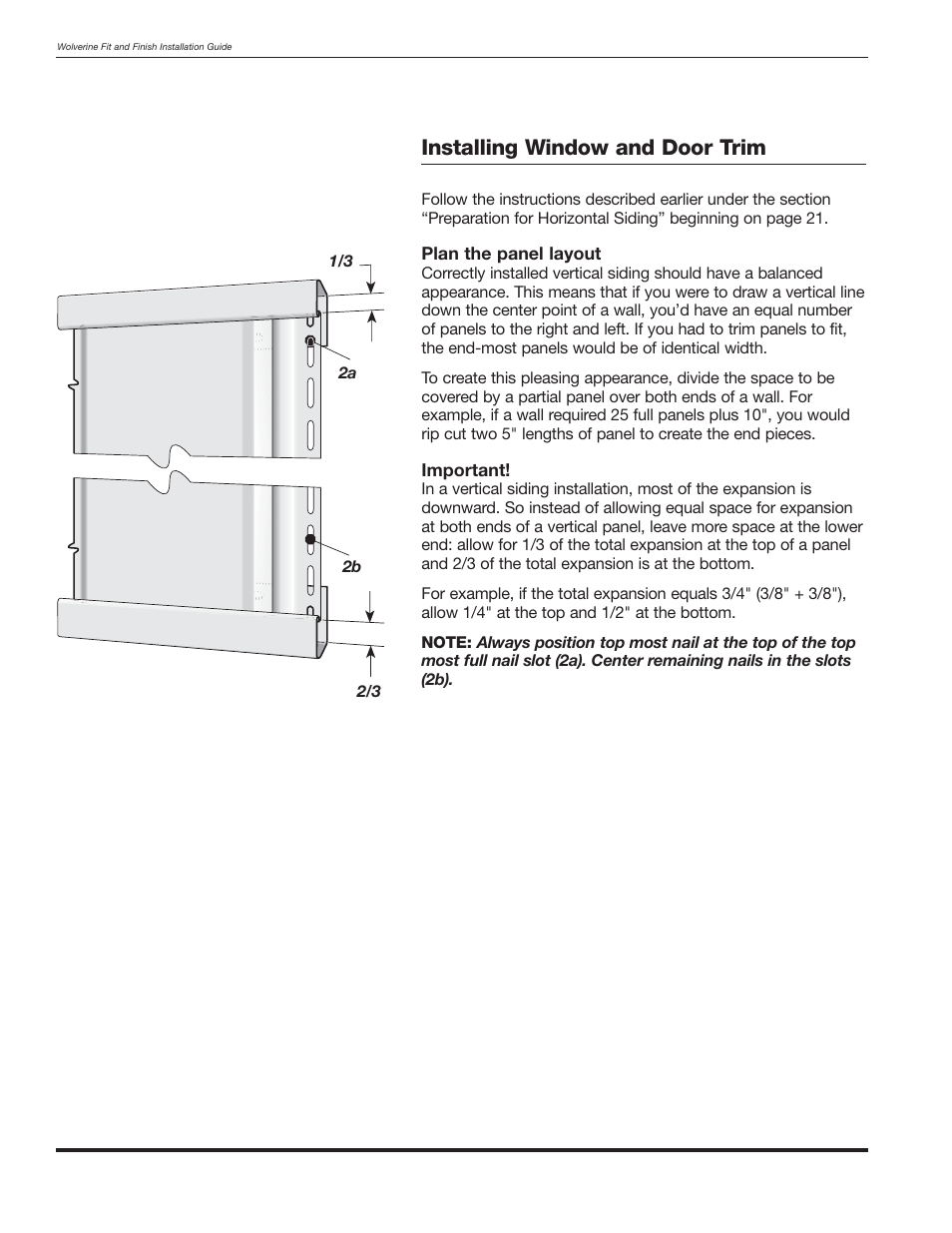 Installing window and door trim | Wolverine Siding and Vinyl Carpentry Soffit and Decorative Trim User Manual | Page 69 / 117