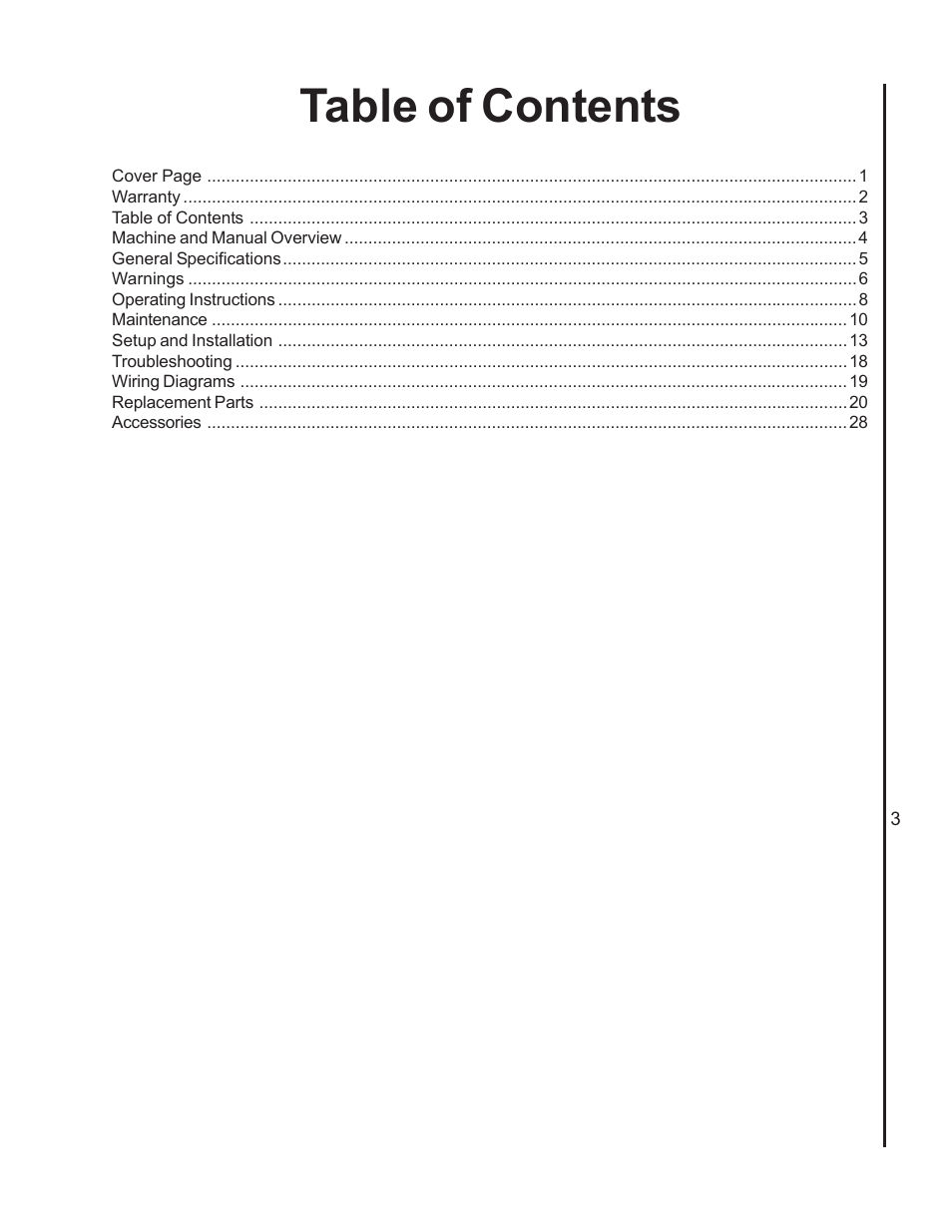 Wilton 4400A User Manual | Page 3 / 32