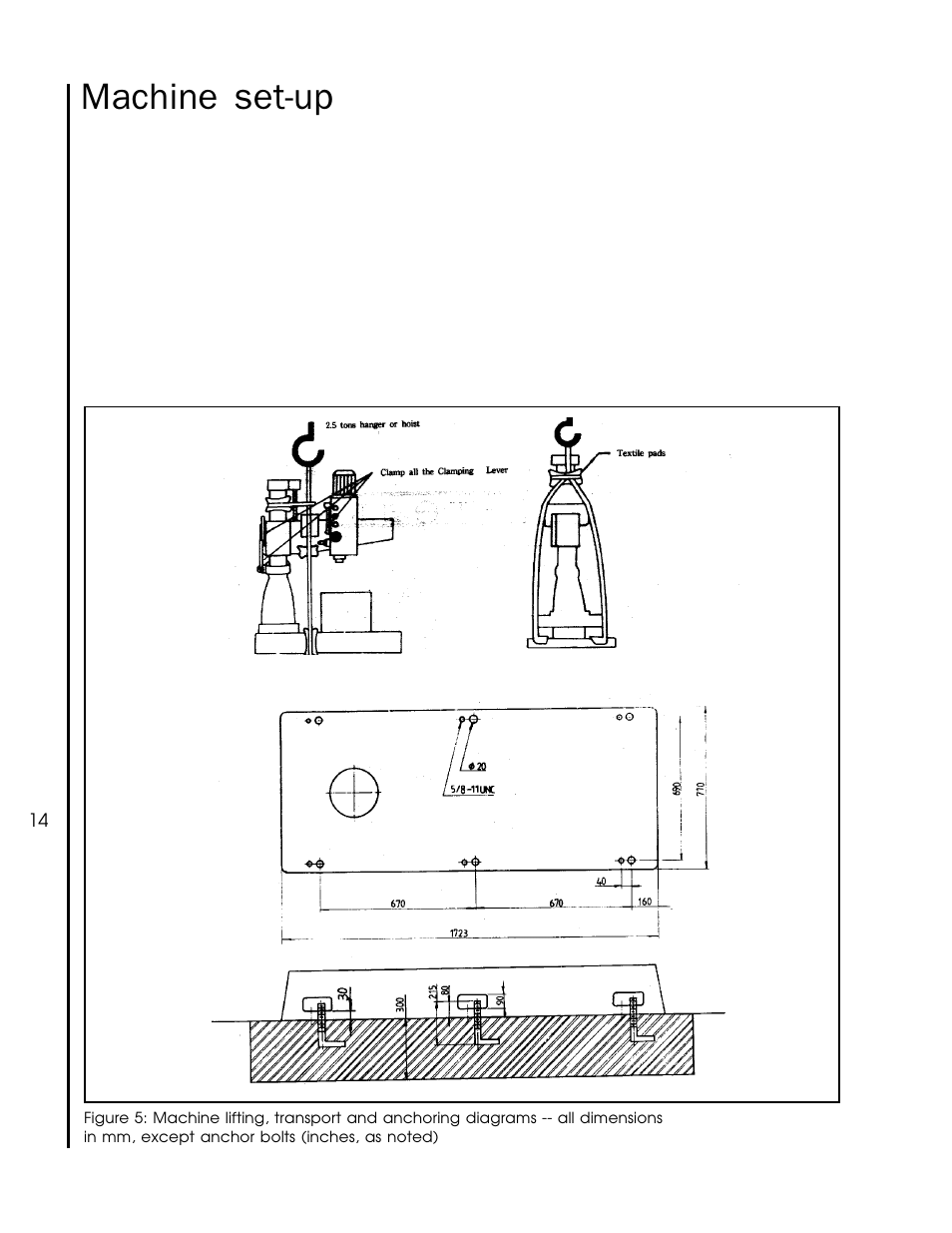 Machine set-up | Wilton 1230 User Manual | Page 14 / 32