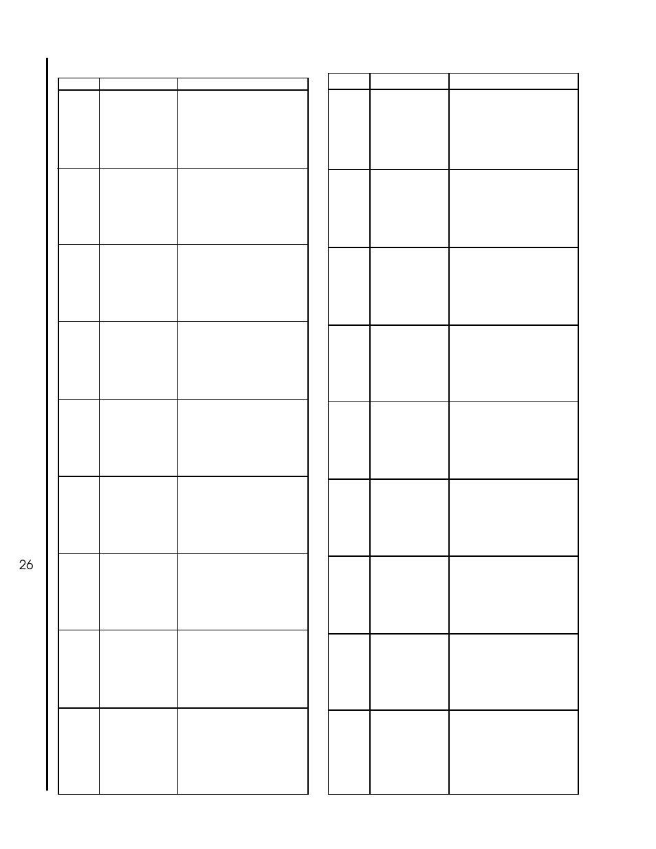 Parts list - head | Wilton 1230 User Manual | Page 26 / 32