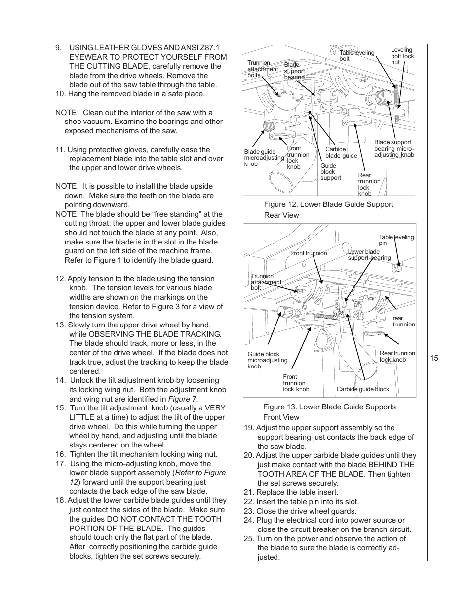 Wilton 8201VS User Manual | Page 15 / 32